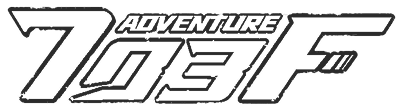 Zontes motos en Argentina - Identidad gráfica 703F Adventure asociada al modelo de la marca. Zontes motos en Argentina - Logotipo 703F Adventure en color oscuro sobre fondo claro.